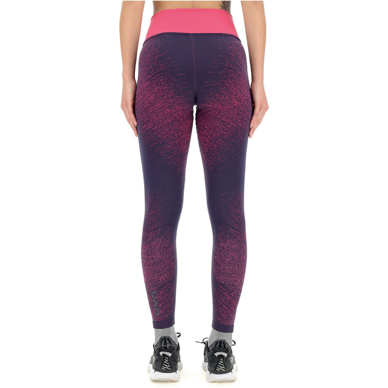 UYN Exceleration Laufhose Damen plum/pink yarrow XS von Uyn