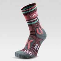 UYN Explorer Outdoorsocken Jungen P567 - pink stripes 27-30 von Uyn