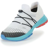 UYN Free Flow Tune XC Sneaker mit türkisfarbener Sohle Damen W068 - white/grey 40 von Uyn