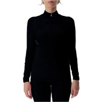 UYN Fusyon Biotech langarm 1/2-Zip Funktionsshirt Damen B000 - black XS von Uyn