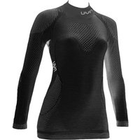 UYN Fusyon Funktionsshirt Turtleneck Damen black/anthrazit/anthrazit S/M von Uyn