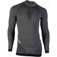UYN Fusyon langarm Funktionsshirt Turtleneck aus Merinowolle Herren grey york/avio/white XXL UYN Fusyon langarm Funktionsshirt Turtleneck aus Merinowolle Herren grey york/avio/white XXL von Uyn