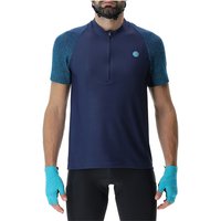 UYN Grit OW Fahrradtrikot Herren K924 - midnight blue/peacock XL von Uyn