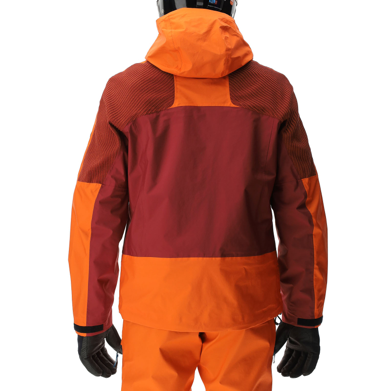 UYN Impervious Full-Zip Ski-Jacke Herren scarlet ibis/sofisticated red XL von Uyn