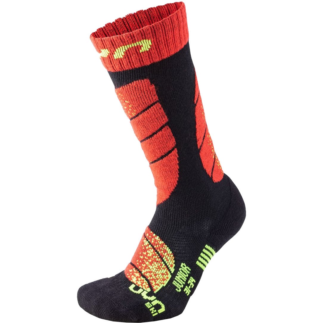 UYN Junior Skisocken black/red UYN Junior Skisocken black/red von Uyn
