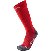 UYN Magma Skisocken Damen dark red/red 35-36 von Uyn