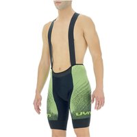 UYN Racefast Fahrrad-Trägerhose Herren black/yellow M von Uyn