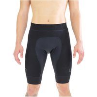 UYN Ridemiles Fahrradhose mit Polsterung Herren black/black XL UYN Ridemiles Fahrradhose mit Polsterung Herren black/black XL von Uyn