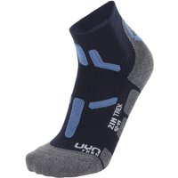 UYN Low Cut Trekkingsocken doppellagig Herren blue/navy 35-38 von Uyn