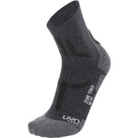 UYN Trekkingsocken doppellagig Herren grey/anthracite 35-38 von Uyn