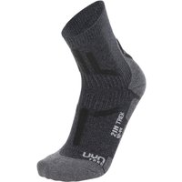 UYN Trekkingsocken doppellagig Herren grey/anthracite 45-47 UYN Trekkingsocken doppellagig Herren grey/anthracite 45-47 von Uyn
