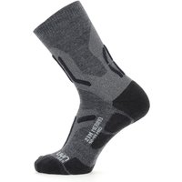 UYN Merino Mid Trekkingsocken doppellagig Herren mid grey/black 45-47 von Uyn