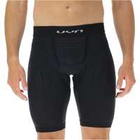 UYN Motyon Allroad kurze Fahrradhose mit Polsterung Herren blackboard/white L/XL von Uyn