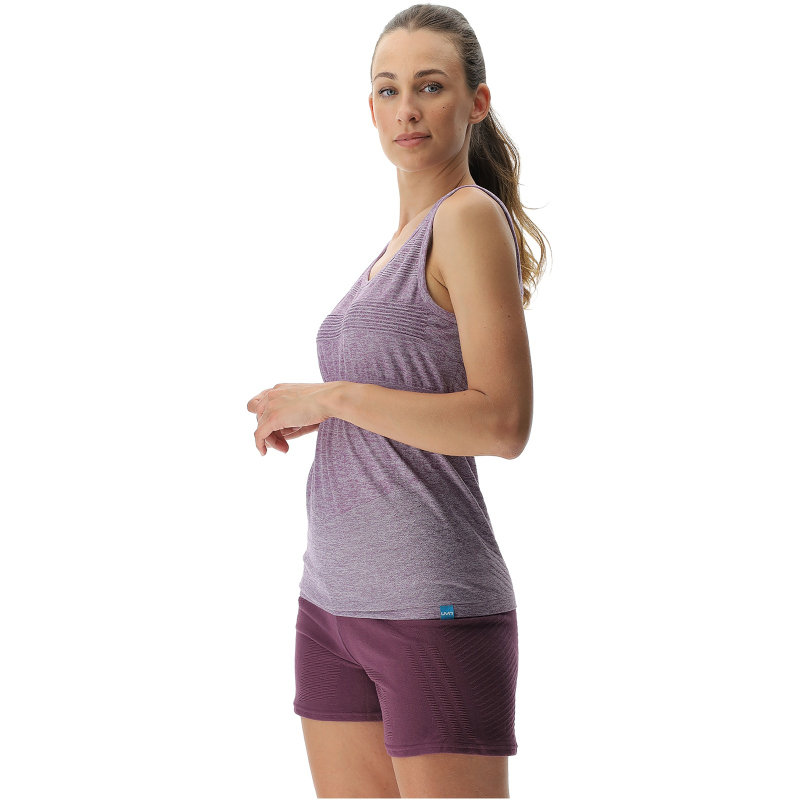 UYN Natural Training Funktionsshirt Damen V224 - chinese violet melange XS von Uyn