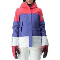 UYN Natyon Snowqueen Full-Zip Skijacke Damen pink yarrow/blue iris/optical white XL von Uyn
