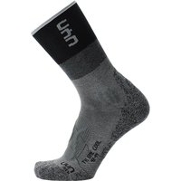 UYN One Cool Trekkingsocken Damen G174 - grey-black 39-40 von Uyn