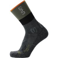 UYN One Cool Trekkingsocken Herren G043 - anthracite-green 42-44 von Uyn