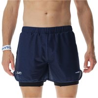 UYN Padel Series OW 2in1 Padel Tennisshorts Herren A849 - dark blue/black S UYN Padel Series OW 2in1 Padel Tennisshorts Herren A849 - dark blue/black S von Uyn