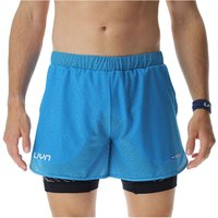 UYN Padel Series OW 2in1 Padel Tennisshorts Herren K918 - hawaiian surf/black XXL UYN Padel Series OW 2in1 Padel Tennisshorts Herren K918 - hawaiian surf/black XXL von Uyn