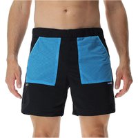 UYN Padel Series OW Padel Tennisshorts Herren B982 - black/hawaiian surf L von Uyn