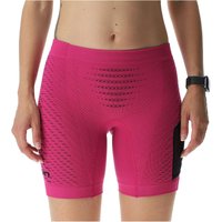 UYN Padel Series OW Tight Padel Tennisshorts Damen P082 - dark pink L von Uyn