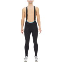 UYN Race Deepwinter Fahrrad-Trägerhose Herren black/turquoise XL von Uyn