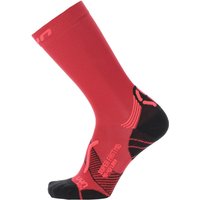 UYN Run Super Fast Mid Laufsocken Damen red/pink 35-36 von Uyn