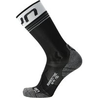 UYN Runner's One Mid Laufsocken Damen black/white 41-42 von Uyn