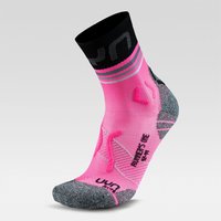 UYN Runner's Short Laufsocken Damen P173 - pink fluo 39-40 von Uyn