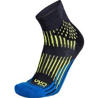 UYN Shockwave Laufsocken Herren anthra/royal/yellow 42-44 von Uyn