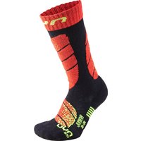 UYN Skisocken Kinder black/red 31-34 von Uyn