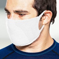 TRERE Social Mask Sportmaske Mund-Nasen-Bedeckung white L von TRERE