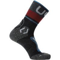 UYN Trekking One Merino Socken Damen G036 - anthracite/blue 39-40 von Uyn