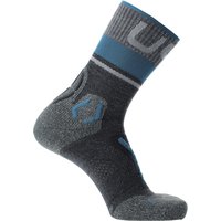 UYN Trekking One Merino Socken Damen G177 - grey/blue 37-38 von Uyn