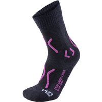 UYN Explorer Light Trekkingsocken aus Natex Damen charcoal/purple 35-36 UYN Explorer Light Trekkingsocken aus Natex Damen charcoal/purple 35-36 von Uyn