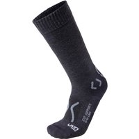 UYN Trekkingsocken Explorer Support Damen black melange/anthrazit 41-42 von Uyn