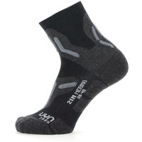 UYN Trekkingsocken Merino doppellagig Damen black/grey 41-42 von Uyn