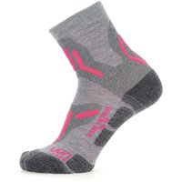 UYN Trekkingsocken Merino doppellagig Damen light grey/pink 41-42 von Uyn