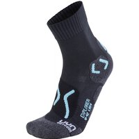 UYN Trekkingsocken Outdoor Explorer aus Natex Damen black/water green 39-40 UYN Trekkingsocken Outdoor Explorer aus Natex Damen black/water green 39-40 von Uyn