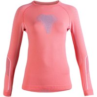 UYN Visyon langarm Funktionsshirt Damen coral/peacock/pearl grey L/XL von Uyn