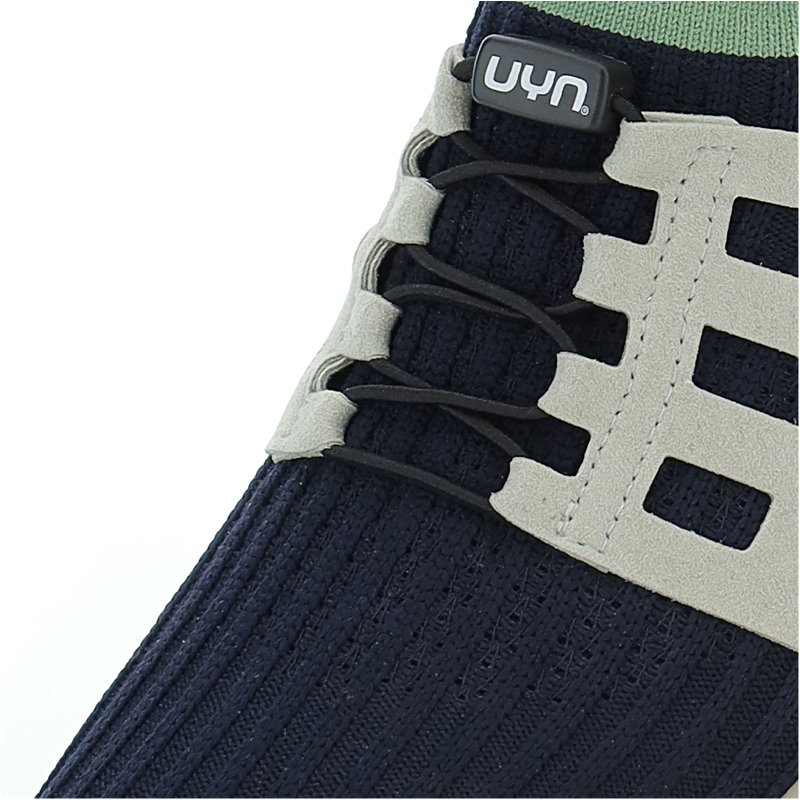 UYN Washi XC Sneaker mit brauner Sohle Herren K969 - night blue/loden frost 42 von Uyn