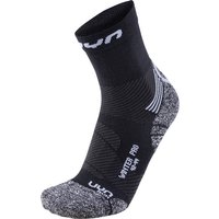 UYN Winter Pro Laufsocken mit Cool-Air-Flow Technologie aus Natex Herren black/pearl grey 39-41 von Uyn