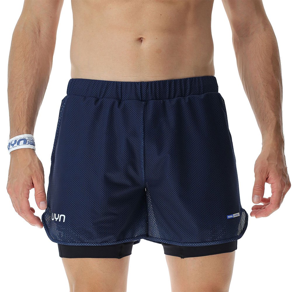 Uyn Padel Series 2 In 1 Shorts Schwarz 2XL Mann von Uyn