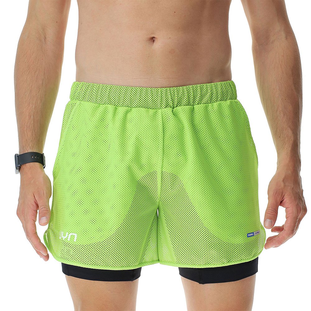 Uyn Padel Series 2 In 1 Shorts Grün 2XL Mann von Uyn