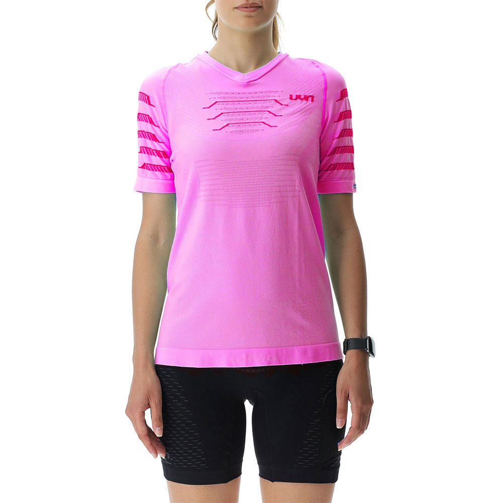 Uyn Padel Series Short Sleeve T-shirt Rosa M Frau von Uyn