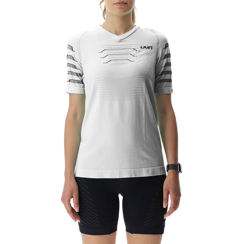 Uyn Padel Series Short Sleeve T-shirt Weiß S Frau von Uyn