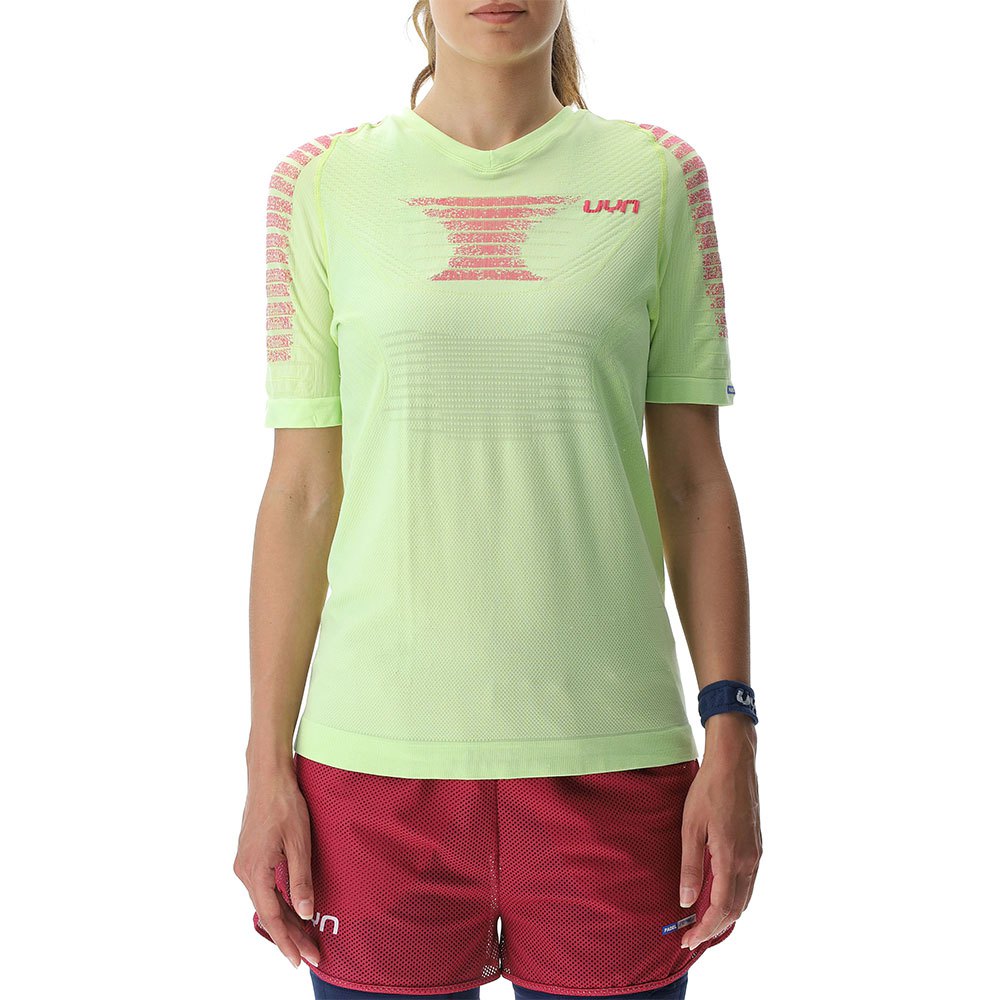 Uyn Padel Series Smash Short Sleeve T-shirt Grün L Frau von Uyn