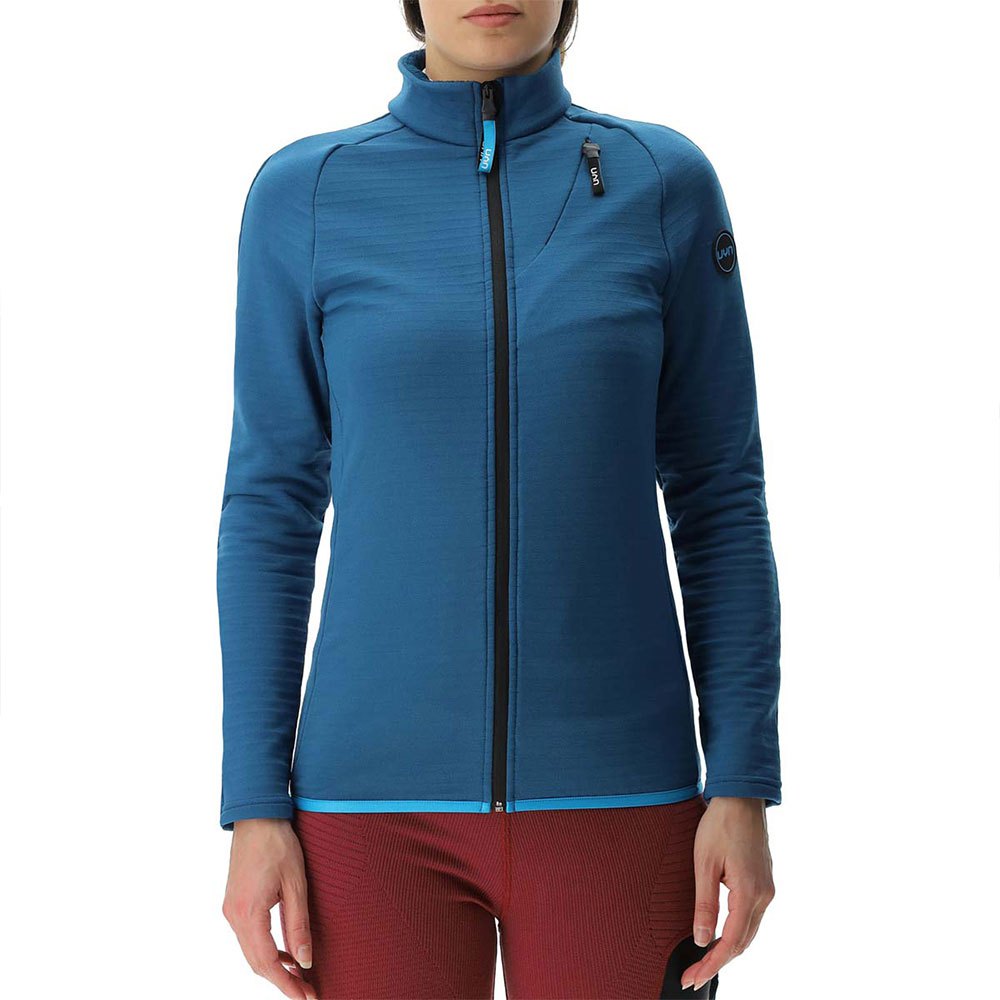 Uyn Ridge 2nd Full Zip Sweatshirt Blau L Frau von Uyn