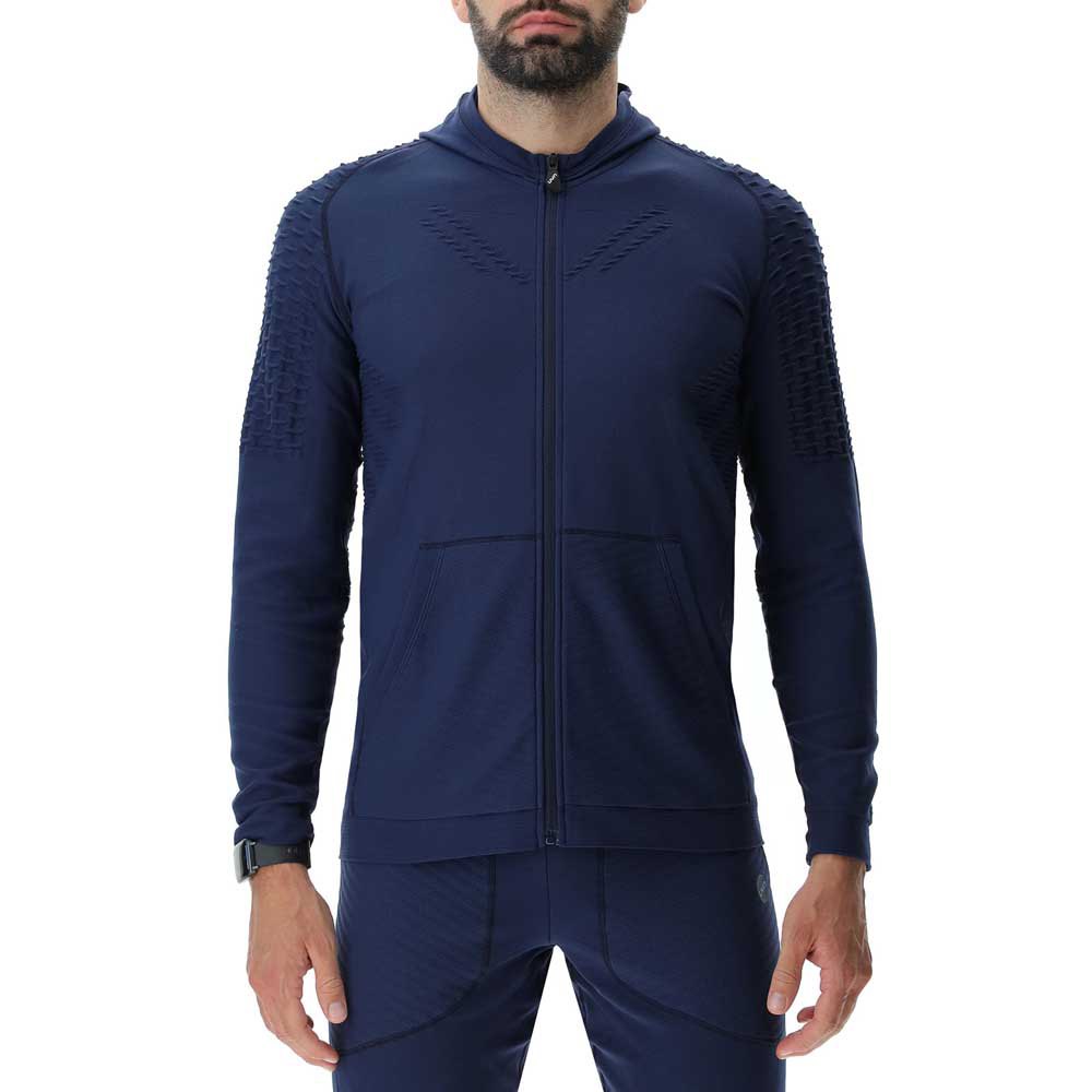 Uyn Run Fit Full Zip Full Zip Sweatshirt Blau M Mann Uyn Run Fit Full Zip Full Zip Sweatshirt Blau M Mann von Uyn