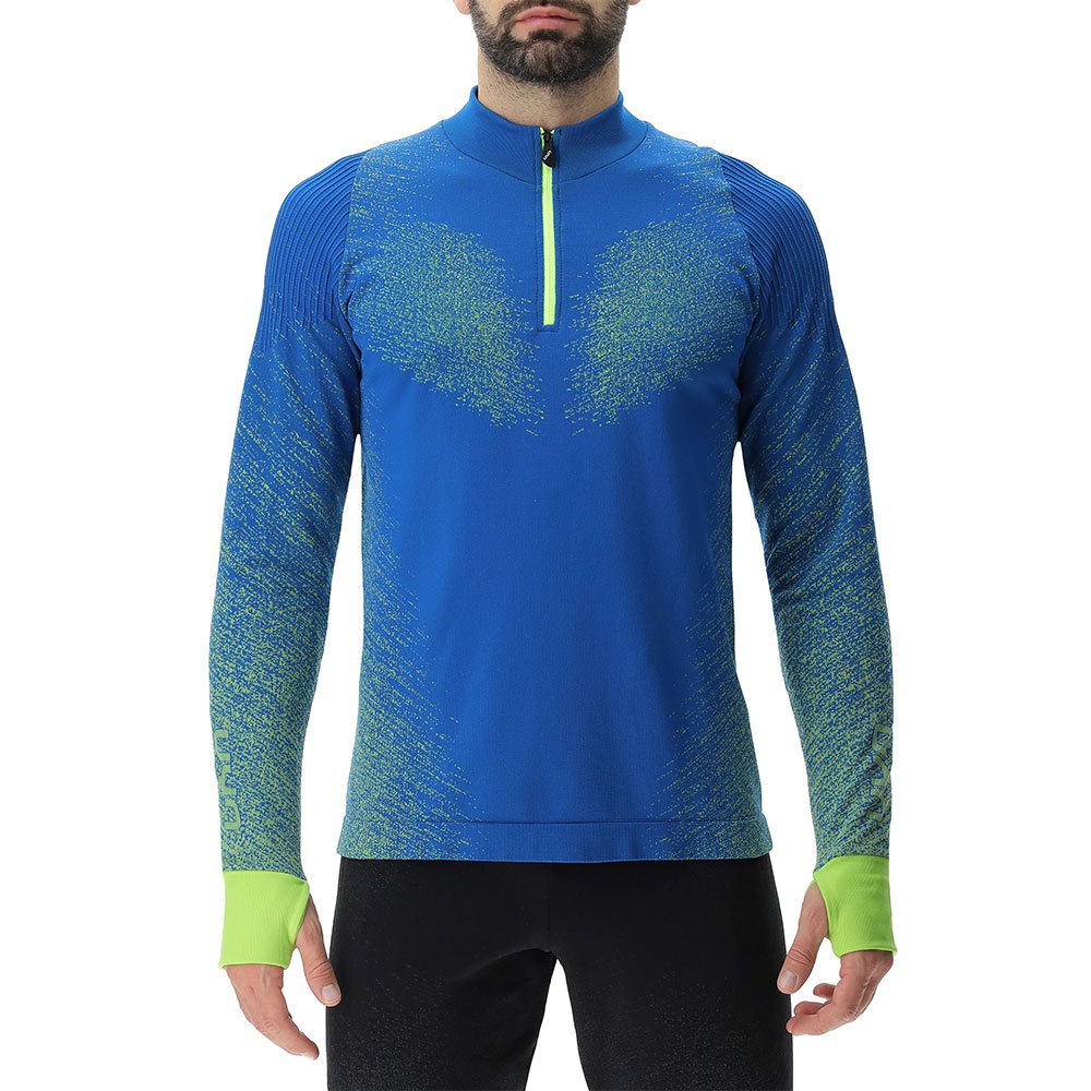 Uyn Running Exceleration Zip Up Long Sleeve T-shirt Blau S Mann Uyn Running Exceleration Zip Up Long Sleeve T-shirt Blau S Mann von Uyn